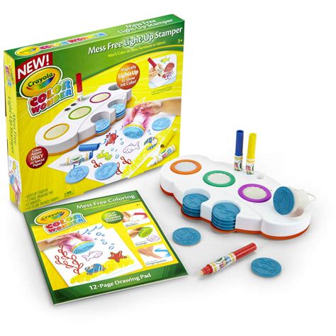 From Scribbles to Masterpieces: Crayola Color Wonder Magic Light Up Stamper Inspires Creativity
